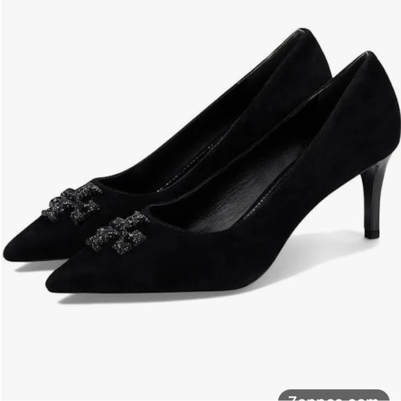 NWT Tory Burch Suede leather shoes size 6 1/2 - Picture 1 of 8